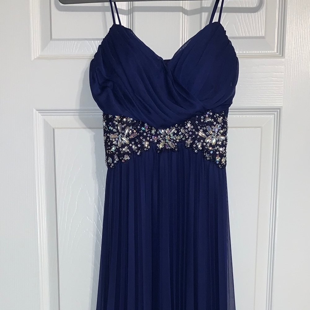 B. Darlin full length prom gown